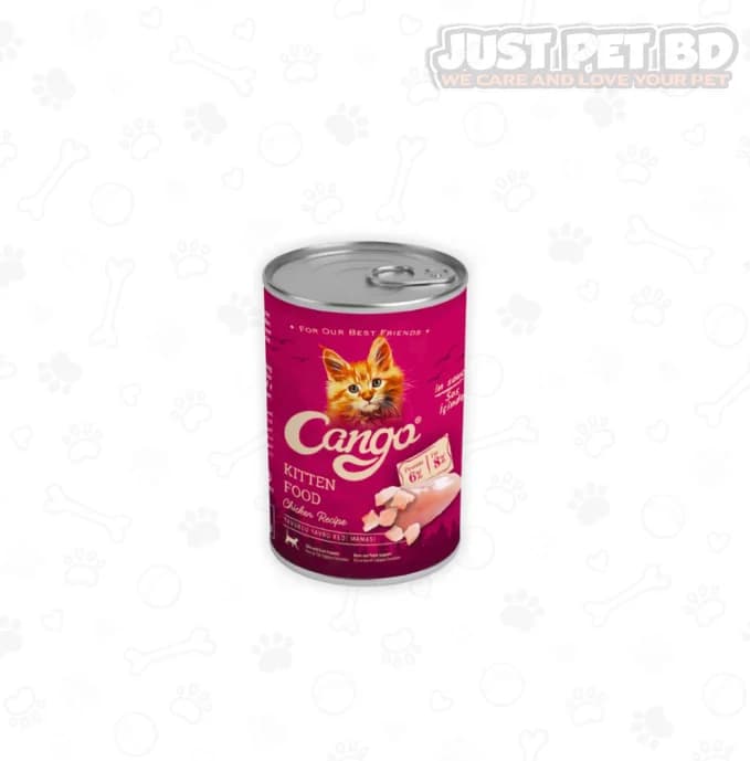 Cango Chicken Recipe Kitten Wet Cat Food 415g Can