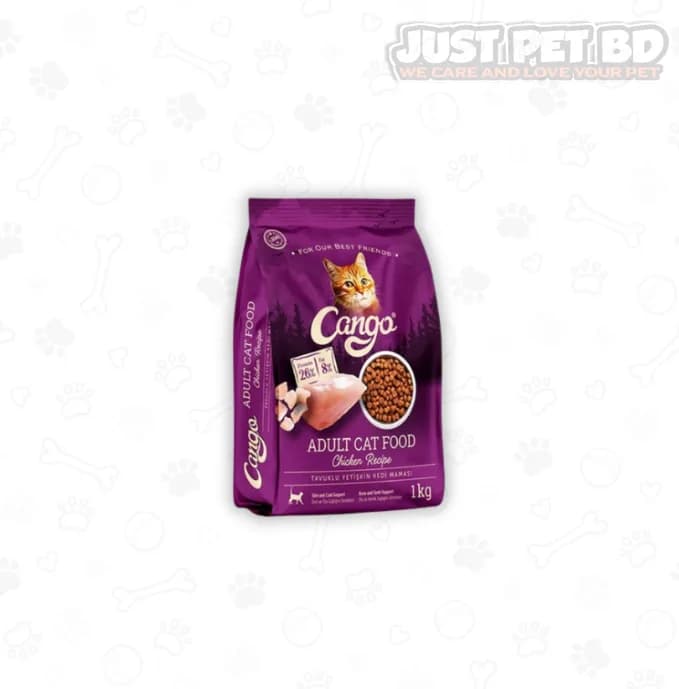Cango Adult Dry Cat Food Chicken Flavor 1Kg