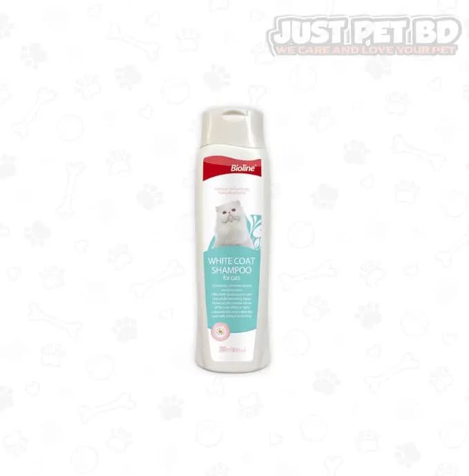 Bioline White Coat Shampoo for Cat 200ml
