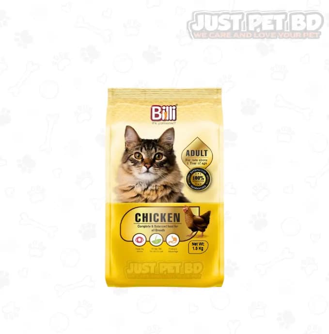 Billi Adult Real Chicken Cat Food 1.5kg