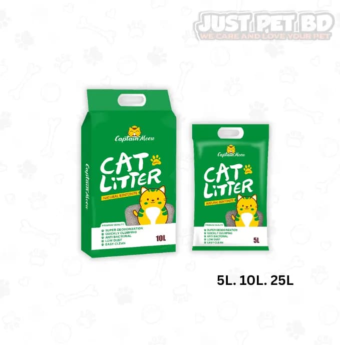 Captain Meow Bentonite Clumping Cat Litter – Apple Scent