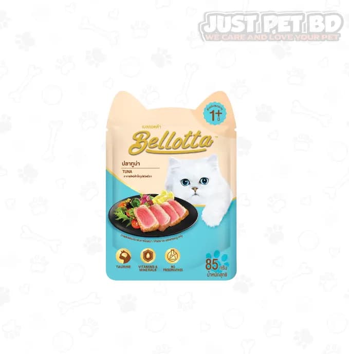 Bellotta Tuna Flavor Premium Wet Food pouch for Cats 85g