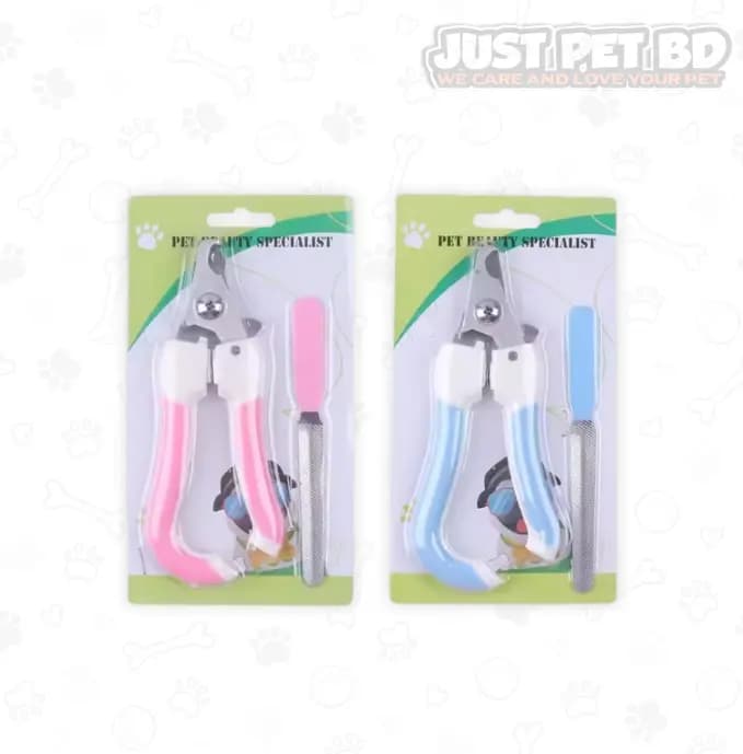 Pet Nail Clippers for Dogs & Cats – Stainless Steel Grooming Trimmer & Claw Cutter