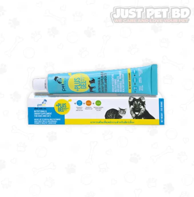 Petme+ Plus Gel 30g – Nutritional & Energy Supplement for Dogs and Cats