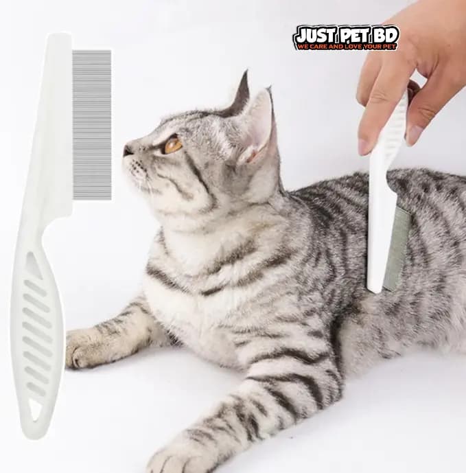 Pet Hair Comb Flea Brush for Cats & Dogs – Anti-Flea & Deseeding Grooming Tool