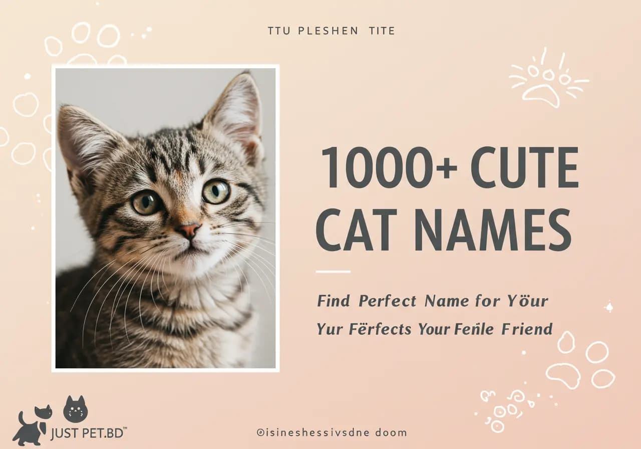 1000+ Cute Cat Names Categorized for Every Kitty Personality