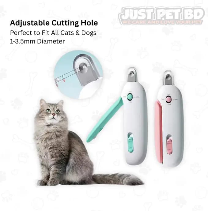 Adjustable Hole Professional Pet Nail Clippers with For Cats & Dogs