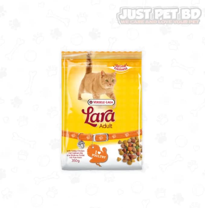 Versele‑Laga Lara Adult Dry Cat Food – Turkey & Chicken (350 g)