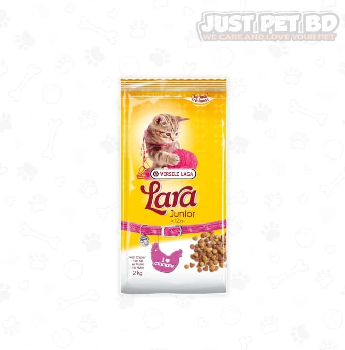 Versele-Laga Lara Junior Kitten Dry Cat Food – Chicken (2kg)