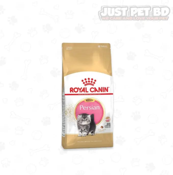 Royal Canin Persian Kitten Food 2kg | Dry Cat Food for Persian Kittens | Supports Growth, Coat & Immunity