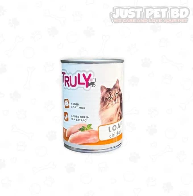 Truly Wet Canned Cat Food Chicken 375g