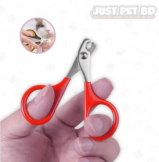 Mini Pet Nail Clippers for Cats, Puppies & Rabbits – Safe Stainless Steel Grooming Scissors & Trimmer