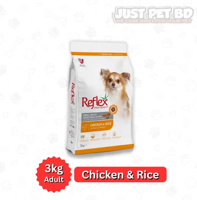 Reflex Adult Cat Food Chicken & Rice 3kg – Premium Dry Food for All Adult Cats